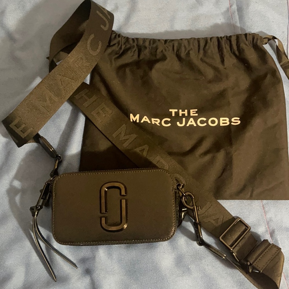 Marc Jacobs Black on Black Snapshot Bag
